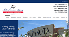 Desktop Screenshot of millerinsurancetexas.com