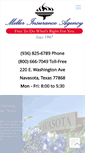 Mobile Screenshot of millerinsurancetexas.com